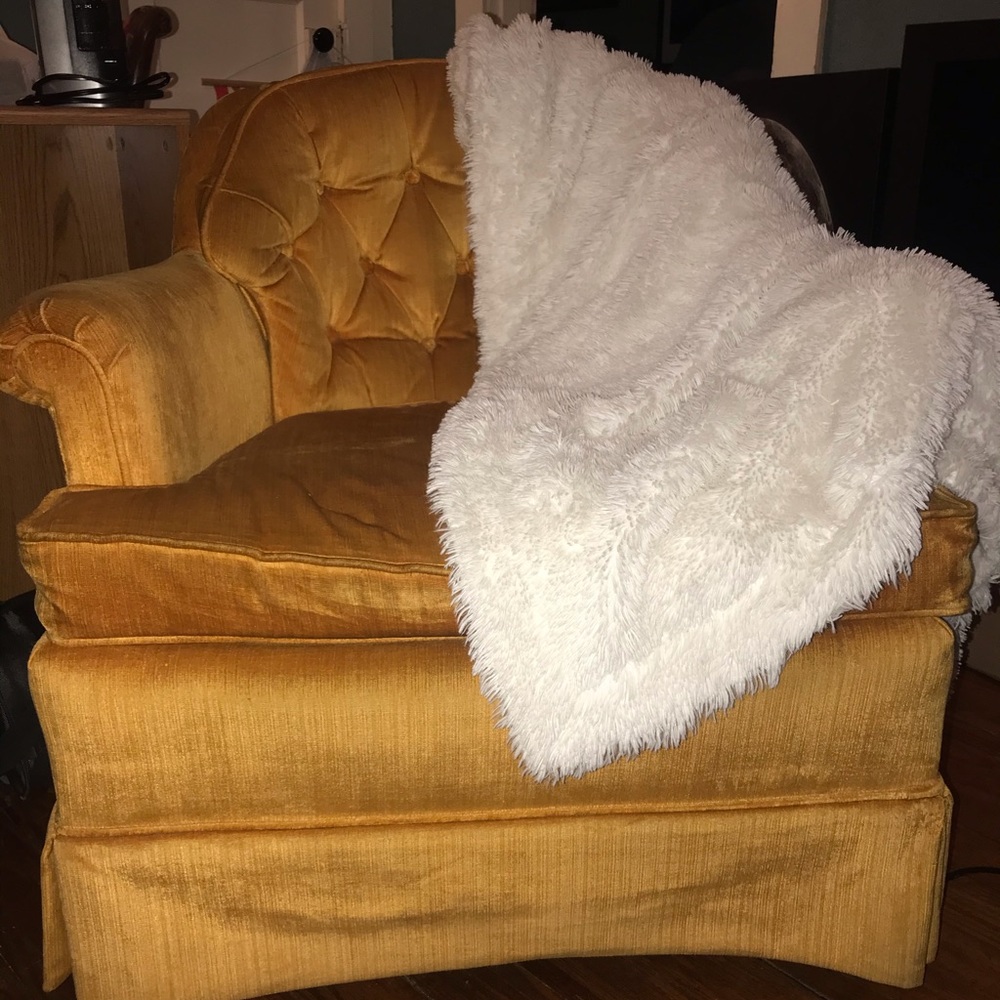 Vintage Yellow Chair